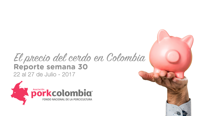 Precio Del Cerdo En Colombia Semana 30: Julio 22 Al 27 Del 2017